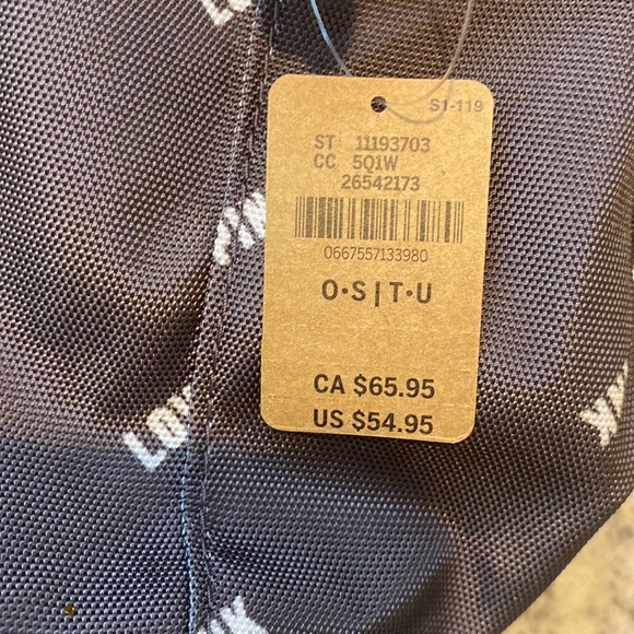 Victoria’s Secret Pink 18" Campus Convertible Duffle Bag - Backpack Gray - Picture 3 of 7